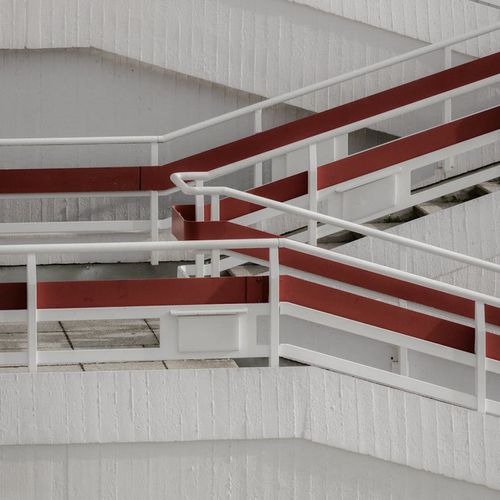 Landscape orientation abstract background for target audience section